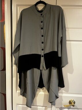 Sydney Project USA Outfit Size L - Air Flow Harem Pants and High-Low Blouse